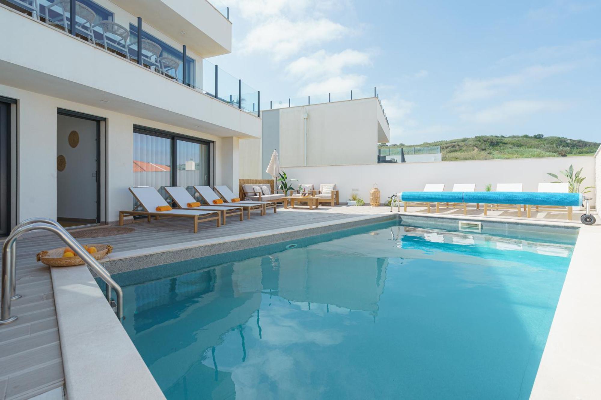 Beach Villa With Ocean View Lourinhã Exteriér fotografie