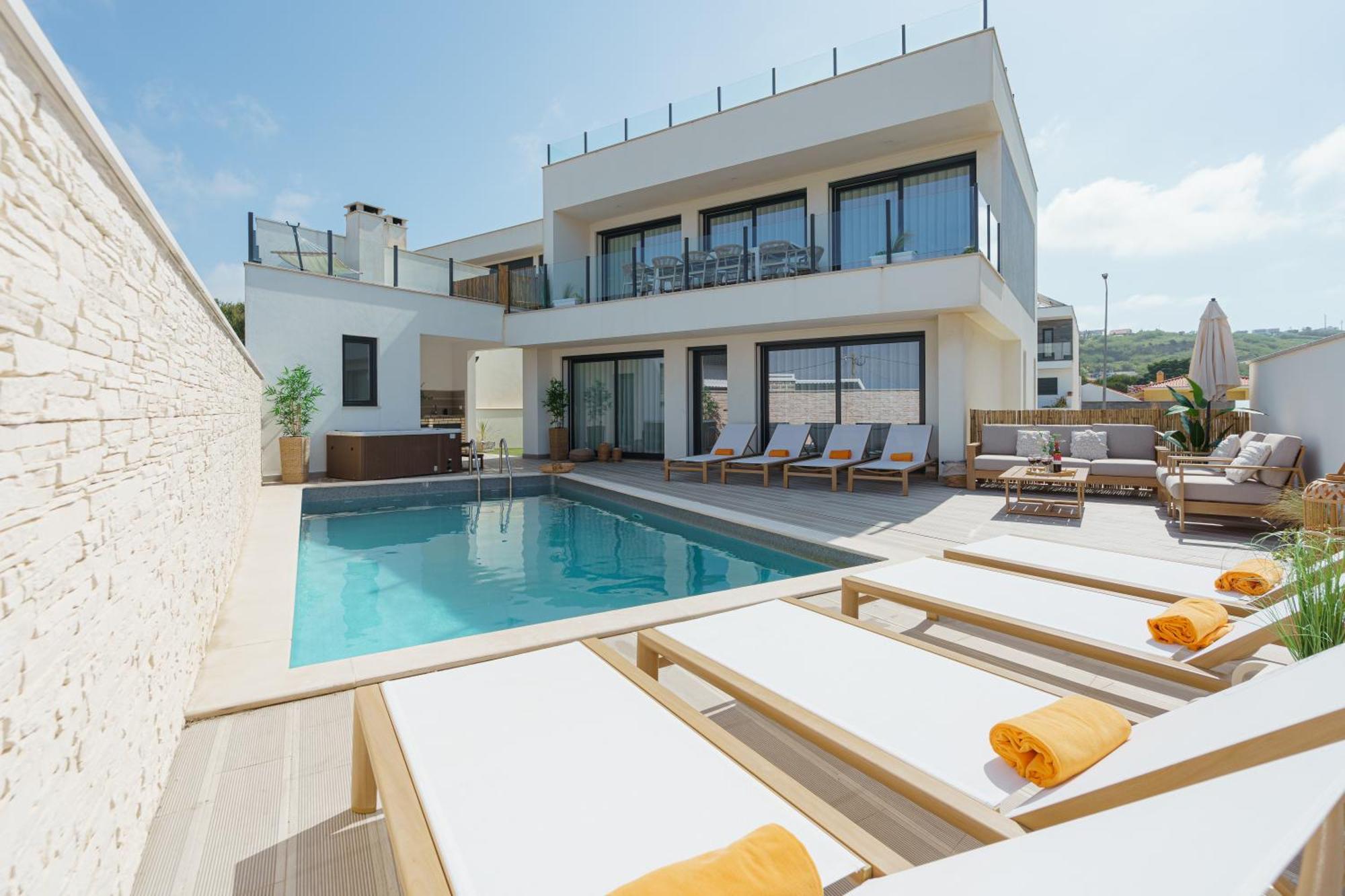 Beach Villa With Ocean View Lourinhã Exteriér fotografie