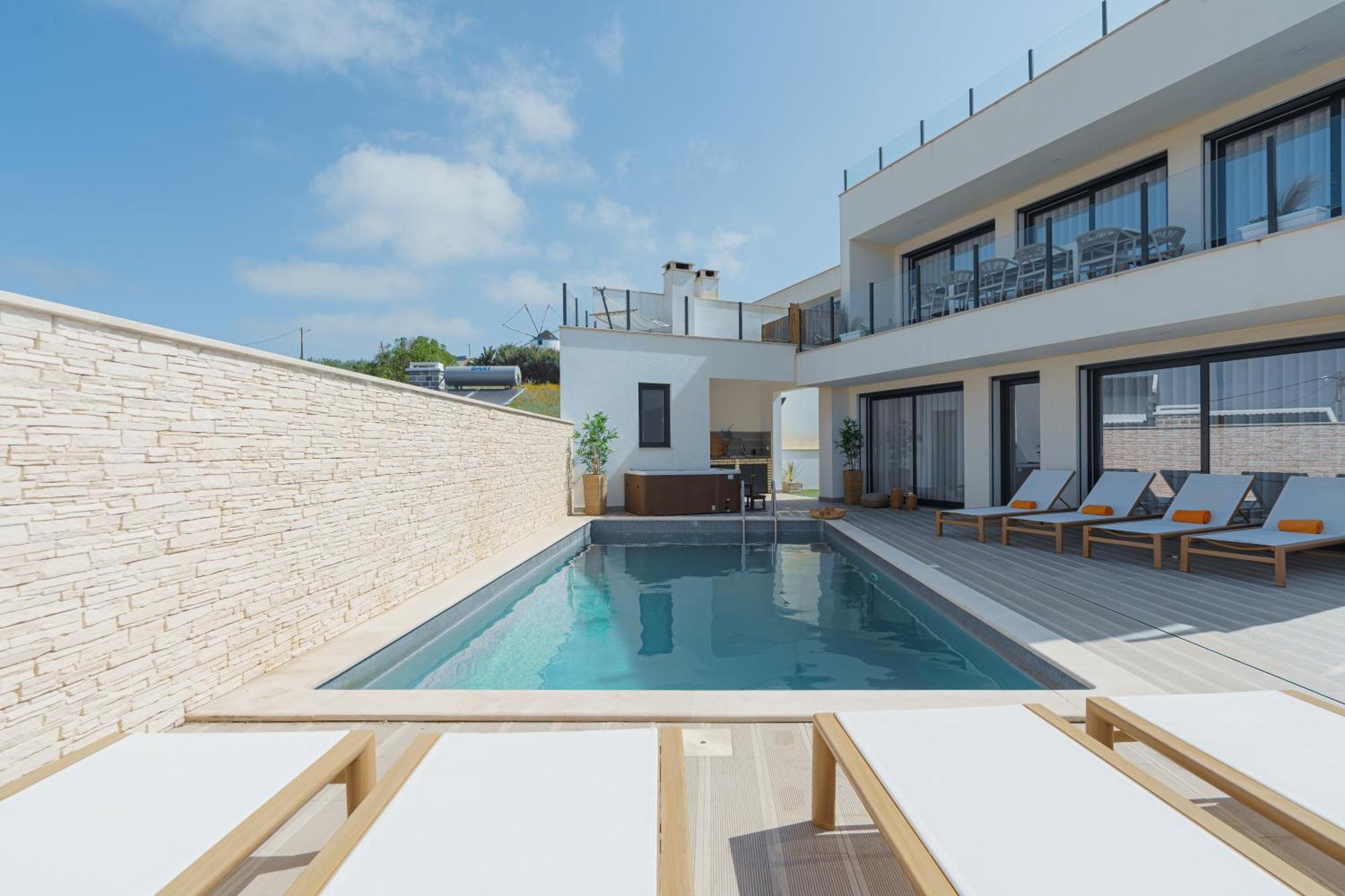 Beach Villa With Ocean View Lourinhã Exteriér fotografie
